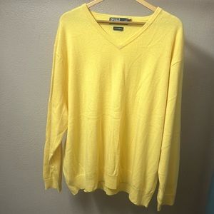 Polo By Ralph Lauren Big & Tall 100% Cashmere Sweater